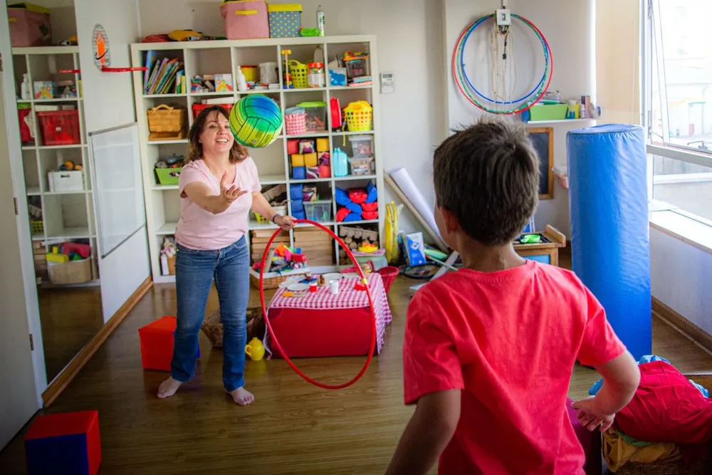 Sala y sesiones de psicomotricidad — Espacio Lúdico